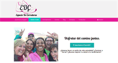 Desktop Screenshot of espaciodecorredoras.com